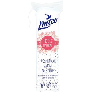 Linteo Natural Cotton Pads wattenschijfjes 120 st
