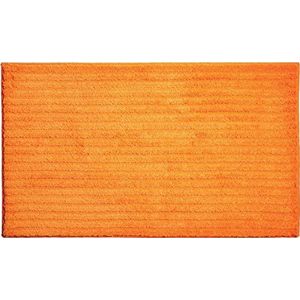 Grund Badmat Riffle oranje afmeting 70x120 cm