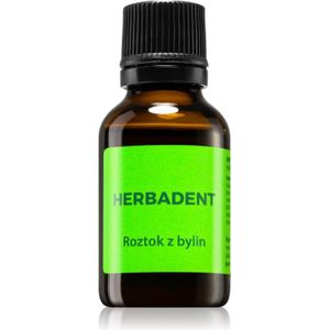 Herbadent Original kruidenoplossing voor Tanden, Tong en Tandvlees 25 ml