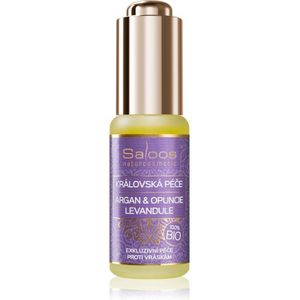 Saloos - Bio King's Care Gezichtsolie - Argan & Opuntia & Lavender - 20 ml