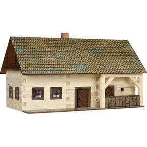 Walachia 8594036430037 8594036430037-boerderij vakwerk hout modelbouwset, modelbaan spoor 1/LGB 1:32