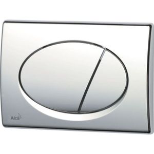 Alca plast Rinse button M71 voor WC chrome gloss (M71)