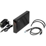 I-tec - Mysafe35u401 - Externe HDD/SSD-behuizing - Zwart - Aluminium