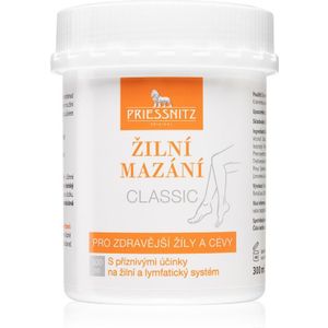 Priessnitz Classic Massage Crème met een gunstig effect op de aders en het lymfesysteem 300 ml