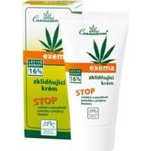 Cannaderm - Exema Crème - 50 g - Hennepolie - Sheaboter - Mirre - Marjolein