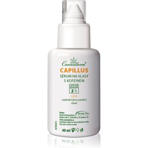 Cannaderm Capillus Caffeine hair serum Haarserum met Cafeïne 40 ml