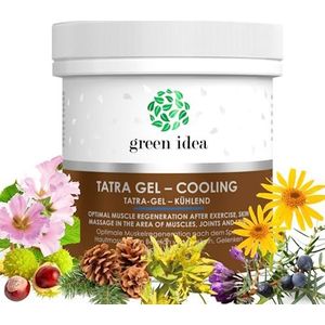 Verkoelende Kruidengel TATRA - Pijngel - 250 ml - Voor Pijnlijke Gewrichten en Spieren
