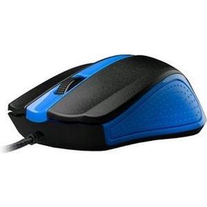 Tech Air - C-Tech - Muis - Blauw - Bedraad - Ergonomisch Ontwerp