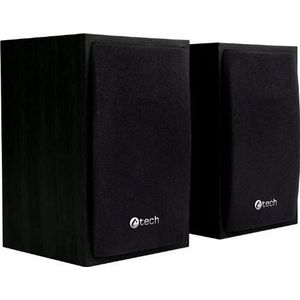 C-Tech - SPK-09 - Computerspeakers - Bruin - 2.0 Kanaal Audio