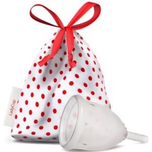 LadyCup - Menstruatiecup - Transparant - BPA-vrije Siliconen