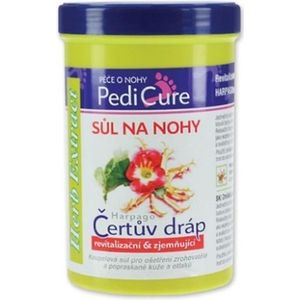 Herb Extract® Pedicure Voetzout met Extract van Duivelsklauw - 420g - gaat zwellingen en pijn in de benen tegen - helpt bij huidaandoeningen zoals eczeem en schimmel - werkt tegen spasmen, pijn in de gewrichten, spieren en reumatische problemen.