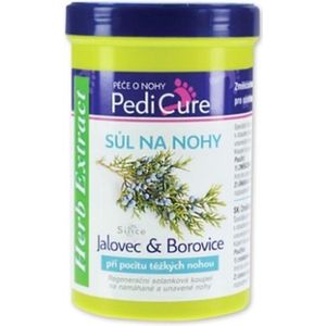 Herb Extract® Pedicure Verzachtend Badzout met Dennennaald Extract - 420g - voor de behandeling van vermoeide benen, zware benen syndroom en het verwijderen van de harde huid van de voeten.