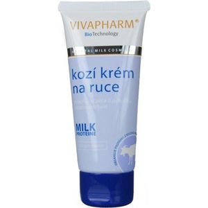 VIVAPHARM ® Geitenmelk Hand Crème - 100ml - voor droge en gebarsten handen