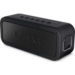Lamax LMXSM1B draagbare luidspreker Stereo draagbare luidspreker (15 h, Werkt op batterijen), Bluetooth luidspreker, Zwart