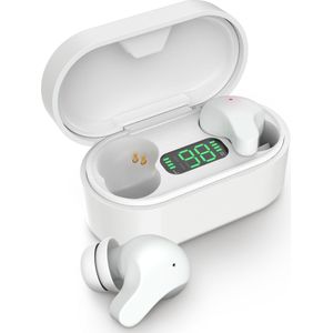 Lamax Taps1 Hoofdtelefoon Draadloze In Ear Sport Bluetooth Wit (6 h, Draadloze), Koptelefoon, Wit