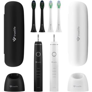 truelife SonicBrush Compact Duo Volwassene Oscillerende tandenborstel Zwart, Wit