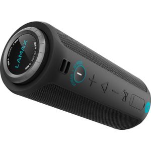 Lamax Sounder2 Max Stereo Draagbare Luidspreker Zwart (20 h, Werkt op batterijen), Bluetooth luidspreker, Zwart