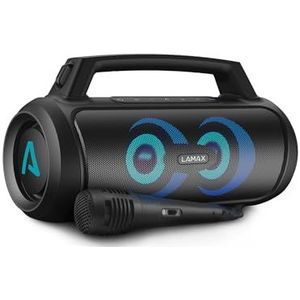 LAMAX - PartyGo1 - Draagbare Bluetooth Partyluidspreker - Zwart - Waterdicht IP67