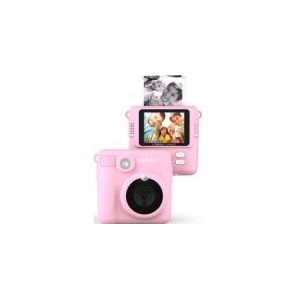 LAMAX - InstaKid1 - Kindercamera - Roze - Thermisch Afdrukken - 2 Rollen