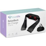 truelife - RelaxBack B6 Charge - Massage-apparaat - Zwart - 24 W