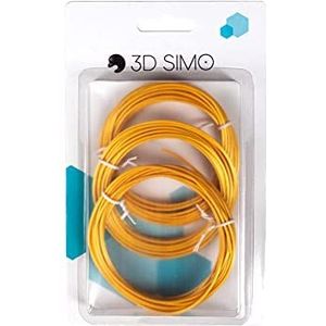 3D Simo 3Dsimo Gold 3D-SIMO Filament 1.75 mm 40 g Goud 1 stuk(s)