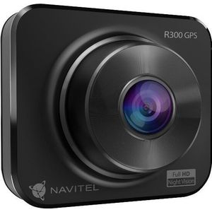 Navitel R300 dashcam (Ingebouwd display, Ingebouwde microfoon, Bluetooth, GPS-ontvanger, Versnellingssensor, Volledige HD), Dashcams, Zwart