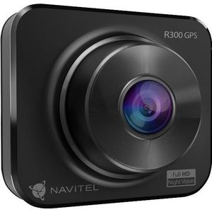 Navitel R300 dashcam (Ingebouwde microfoon, Ingebouwd display, GPS-ontvanger, Volledige HD), Dashcams, Zwart