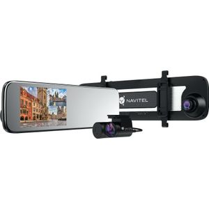 Navitel MR450 GPS (GPS-ontvanger, Ingebouwde microfoon, Batterij, Versnellingssensor, WiFi, Ingebouwd display, Volledige HD), Dashcams, Grijs