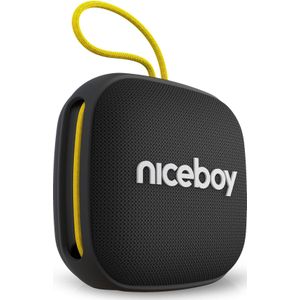 Niceboy RAZE Mini 4 (8 h, Oplaadbare batterij), Bluetooth luidspreker, Zwart