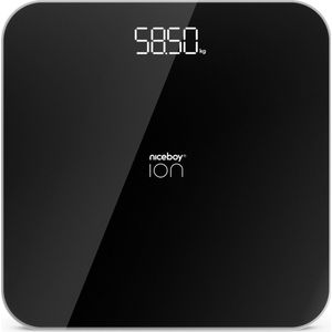 Niceboy - ION FitScale - Personenweegschaal - Black - Unisex
