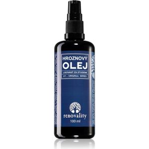 Renovality Original Series Cold-Pressed Grapeseed Oil Gezichtsolie voor Gemengde en Vette Huid 100 ml