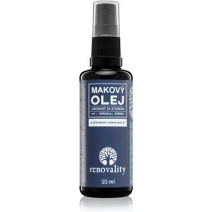 Renovality - Poppy Seed Oil - Gezichtsolie - 50 ml - Natuurlijk Vitamine E