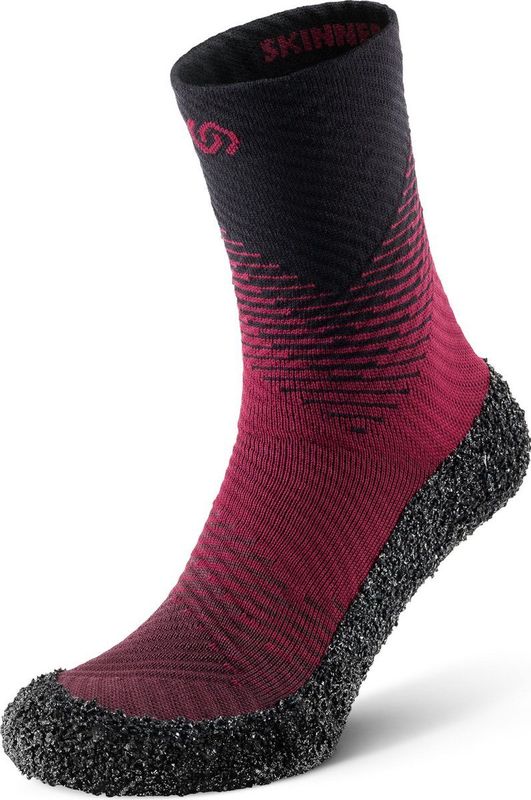 Skinners - 2.0 Compression - Barefootschoenen - Carmine - Materiaal: Sokken en Schoen
