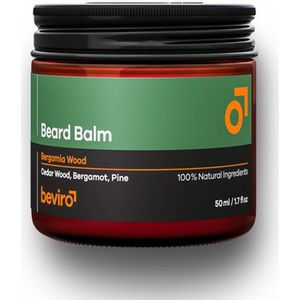 Beviro - Beard Balm Bergamia Wood - Baardbalsem - 50 ml