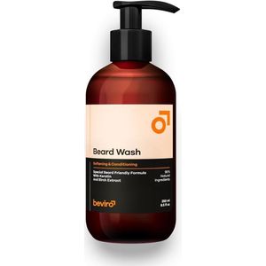Beviro - Beard Wash - Baardshampoo - 250 ml - Zeep & Shampoo voor Mannen