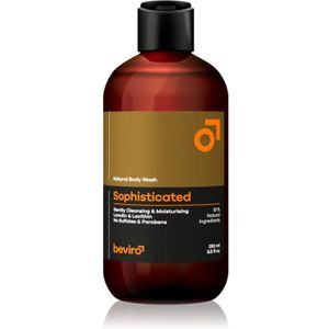 Beviro - Natural Body Wash Sophisticated - Douchegel - 250 ml