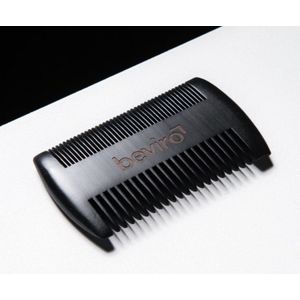 Beviro Pear Wood Beard Comb baardkam