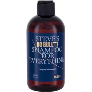 Steve's - No Bull***t Shampoo - Shampoo - 250 ml - Voor Haar en Baard