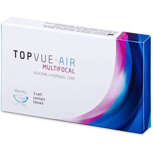TopVue Air Multifocal (3 lenzen) Sterkte: -1.25, BC: 8.60, DIA: 14.20, ADD sterkte: +1.50