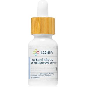 Lobey Skin Care Lokální sérum na pigmentové skvrny Gezichtsserum tegen Pigmentvlekken 15 ml