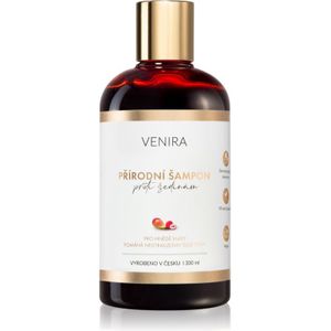 Venira Shampoo for Greying Hair Natuurlijke Shampoo voor Bruin Haar met geur Mango and Lychee 300 ml