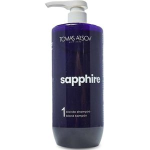 Tomas Arsov - Sapphire - Shampoo - 1000 ml - Voor Blond Haar