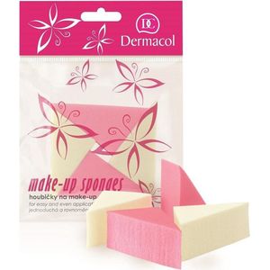 Dermacol Accessories - Driehoekig Make-up Spons - 4 st - Borstels en Sponzen