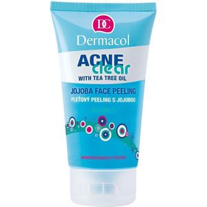 Dermacol - Acne Clear - Gezichtsreinigend Peeling - 150 ml - Voor Problematische Huid