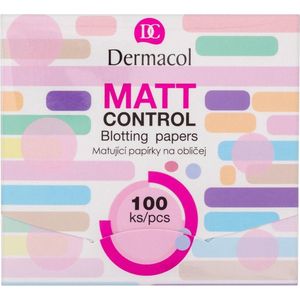 Dermacol - Matt Control - Vloeipapier - 100 st - Accessoires voor Vrouwen