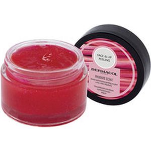 Dermacol - Face & Lip Peeling - Suiker Peeling - Rhubarb - 50 ml