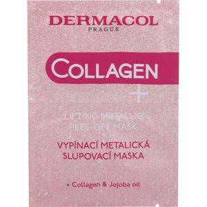 Dermacol - Collagen+ - Peel-Off Masker - Metallic - Collageen en Zeewierextract