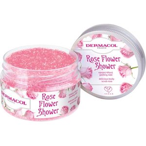 Dermacol - Flower Care Rose - Lichaamspeeling - 200 gr - Suiker