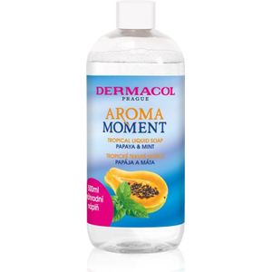 Dermacol Aroma Moment Papaya & Mint Vloeibare Handzeep Navulling 500 ml