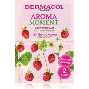 Dermacol Aroma Moment Wild Strawberries Badschuim Travelpack 2x15 ml